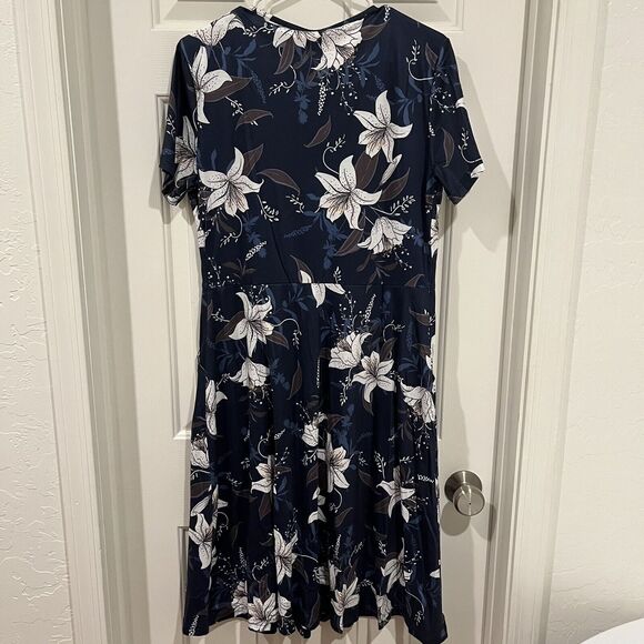 CHARMYI Dress XL for Women Casual Floral Party Swing A-Line Stretch Flowy - Picture 3 of 11